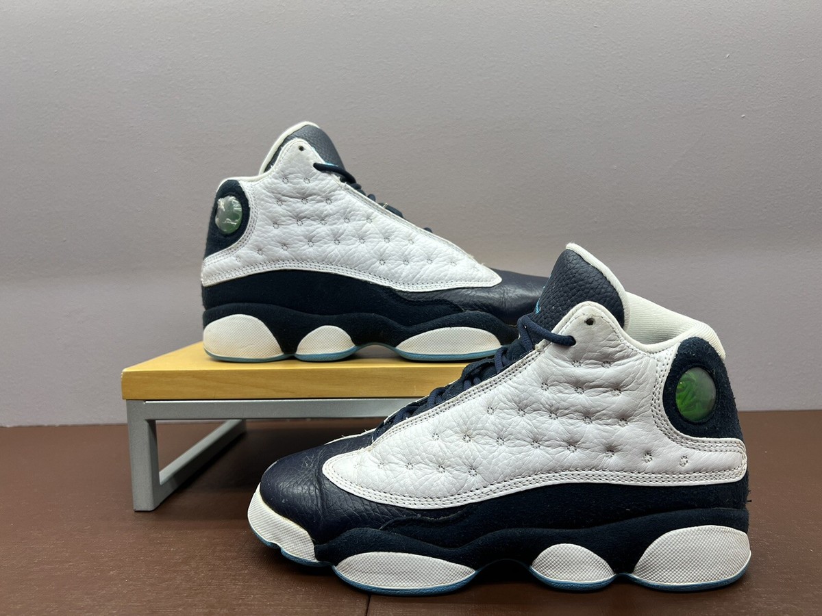 Nike Air Jordan 13 Retro White Obsidian/Powder Blue 414571 