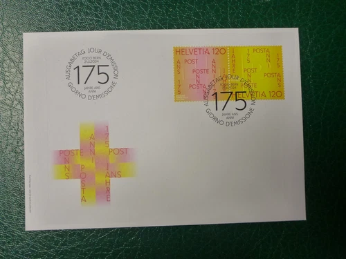 SWITZERLAND 2024 The 175th Anniversary of the Swiss Post Stamps First Day Cover