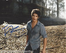 TYLER POSEY SIGNED AUTHENTIC 'TEEN WOLF' 8X10 PHOTO w/COA MTV STAR ACTOR 