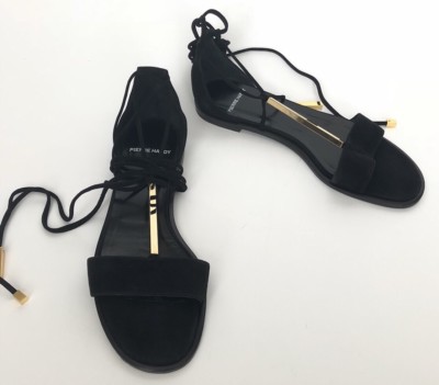 Pierre Hardy Women Shoes Size 39 NIB Black Flats