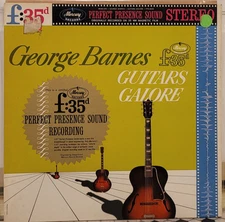 George Barnes - Guitars Galore  LP  Mercury Records  PPS 6020  VERY NICE!