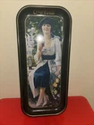 Vintage Coca-Cola Metal Rectangular Serving Tray Memorablia Printed In 1973 USA