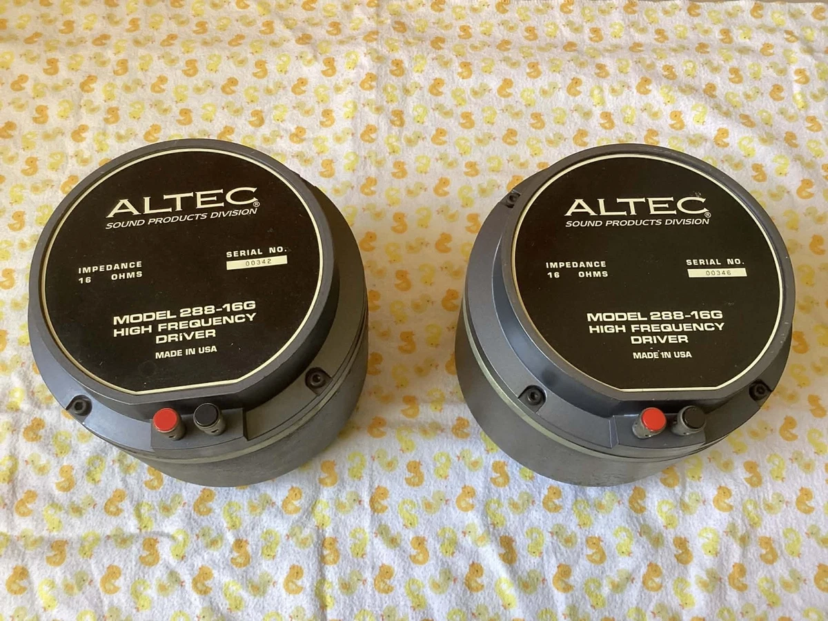 アルテック ALTEC ペア Altec 互換品 0 16Ω ダイヤフラム チタン振動板