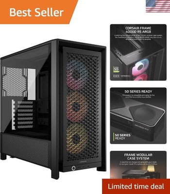 Innovative 4000D RS ARGB PC Case with 3D Y-Pattern for Ultimate Cooling