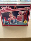 Vintage Barbie Dream Furniture Collection Dining Center 1980s Mattel w/ Box