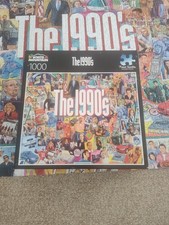 White Mountain The 1990's Jigsaw Puzzle USA 959T 1000 Pcs