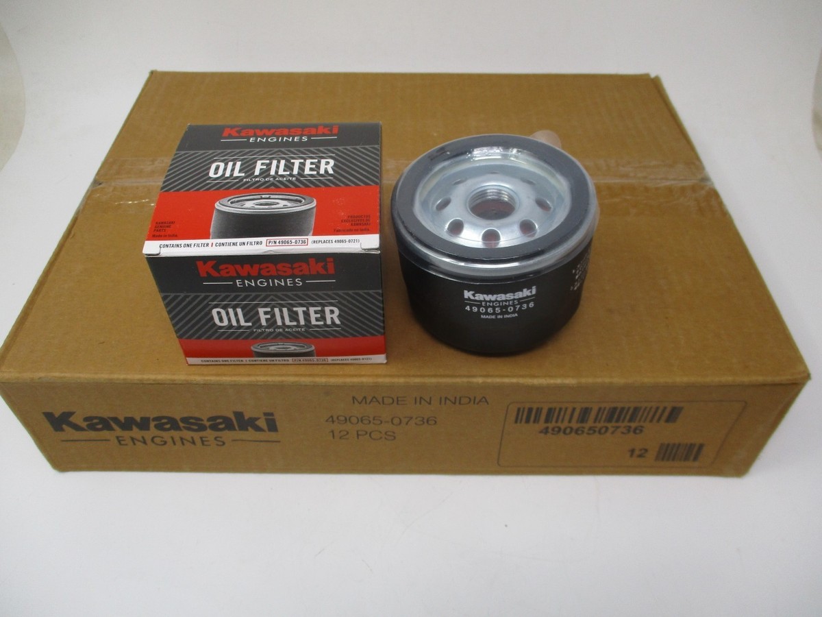 Genuine Kawasaki 49065-0736 Oil Filter FR FS FX Engines OEM