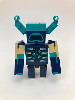LEGO Minecraft WARDEN Figure 21246 Minifigure Only (a few bricks have cracks)