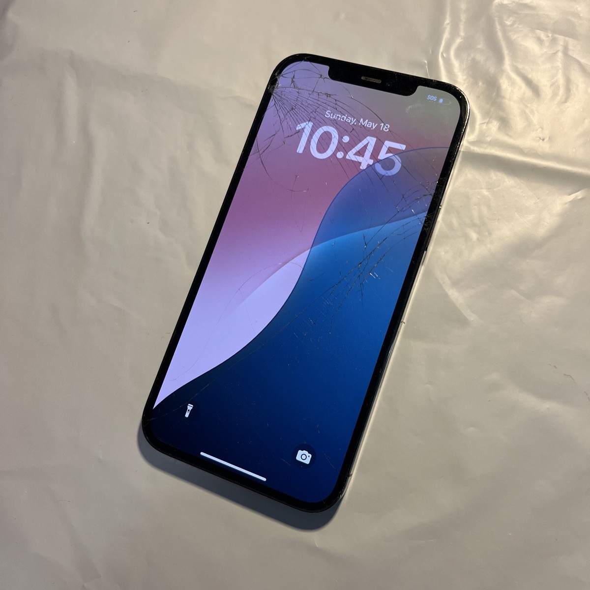 Apple iPhone 12 Pro Max - 128GB (T-Mobile Only) CRACKED - ISSUES 