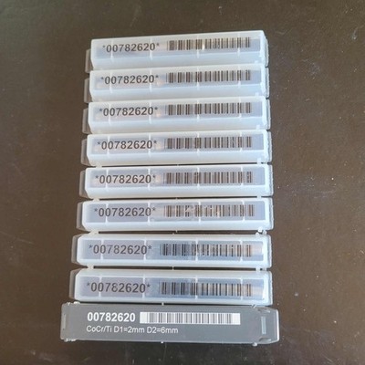 Datron Fräser 0078262 CoCr/Ti 2,0mm 6mm Schaft