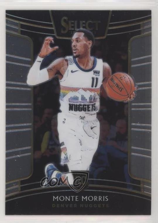 2018-19 Panini Select Concourse Monte Morris #34 4l3