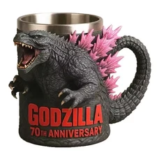 Godzilla 70th Anniversary 3D Mug Collectible Model & Movie Gift Ornament Cup