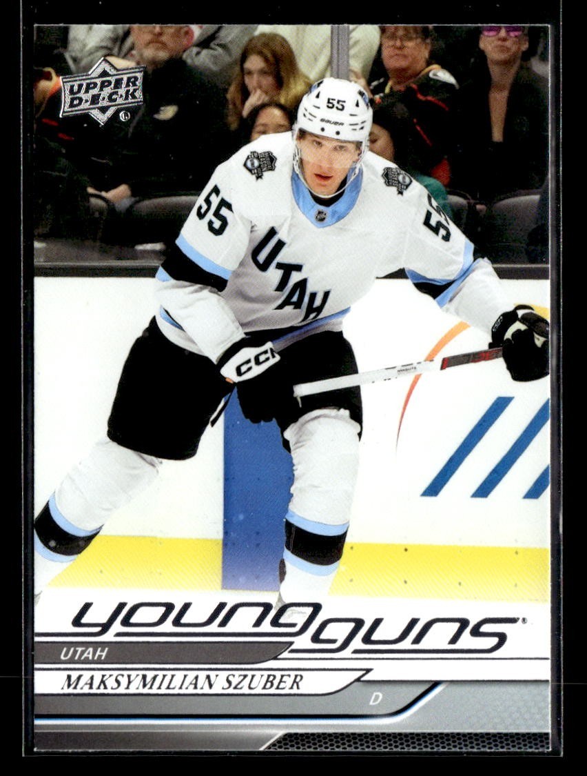 2024-25 Upper Deck Series 2 - Young Guns Maksymilian Szuber #456 (RC)
