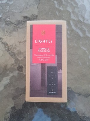 LIGHTLi - Multi Function Remote Control For Lightli Brand Candles