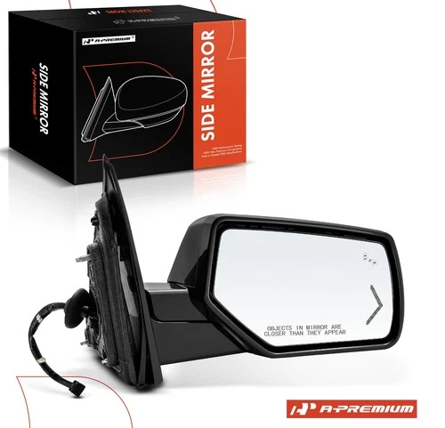 A-Premium Right Power Mirror w/Power Fold & Blind Spot for Chevy Tahoe GMC Yukon