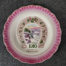 Targa calendario garofano 1910/cascate del Niagara!