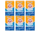 Arm & Hammer Clean Scentsations Dryer Sheets, Purifying Waters, 200 Ct - 6 Pack