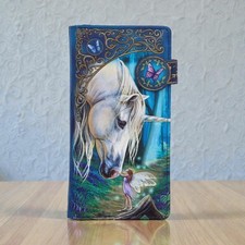 Lisa Parker Fairy Whispers Embossed Purse 18.5cm Fairy Fantasy Gothic Wallet