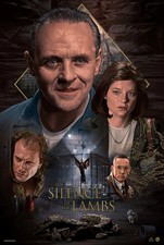 The Silence Of The Lambs Gold FOIL by Juan Carlos Ruiz Burgos Ltd x/35 Poster