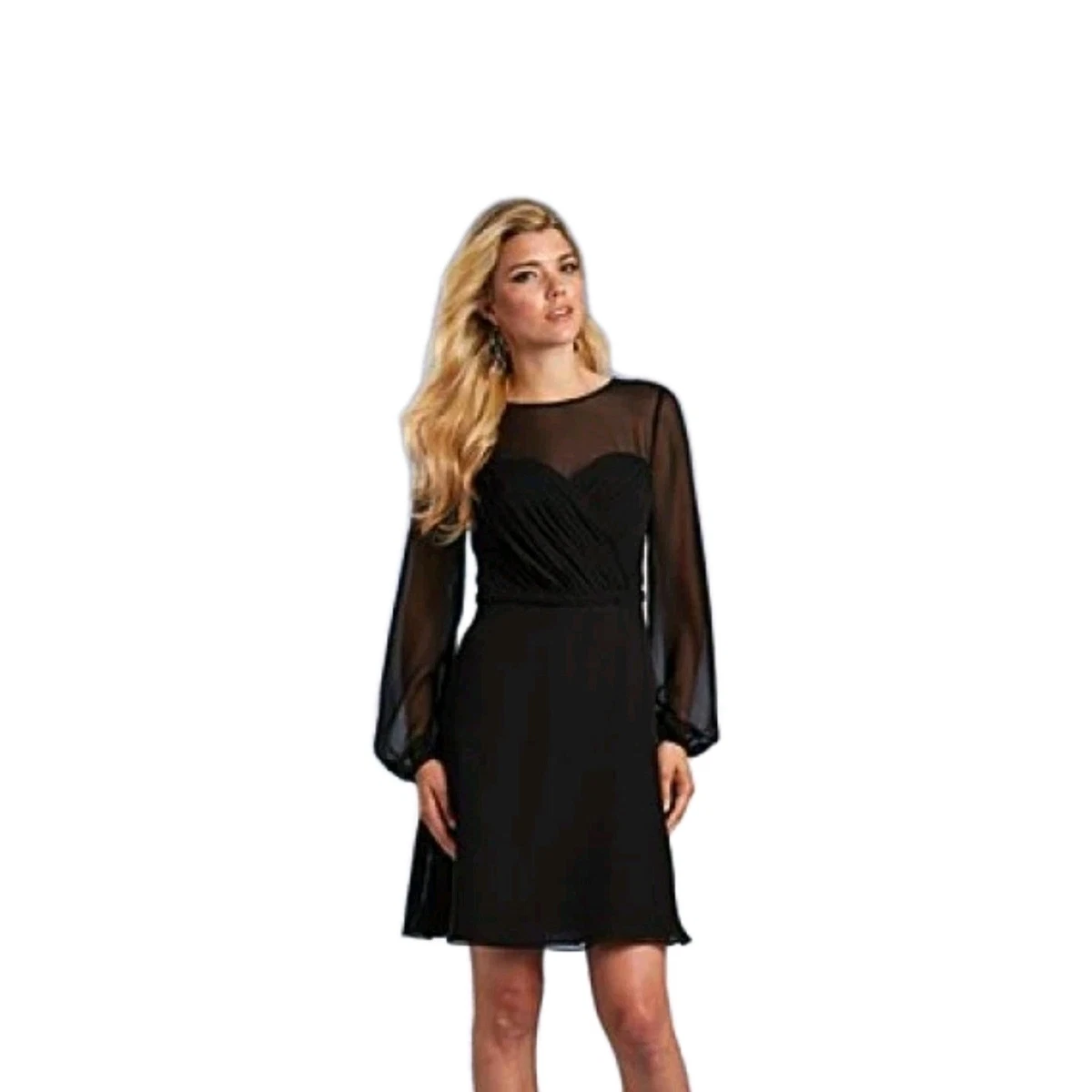 Long Sleeve Black Bridesmaid Dresses for sale | eBay Long Sleeve Black Bridesmaid Dresses for sale | eBay