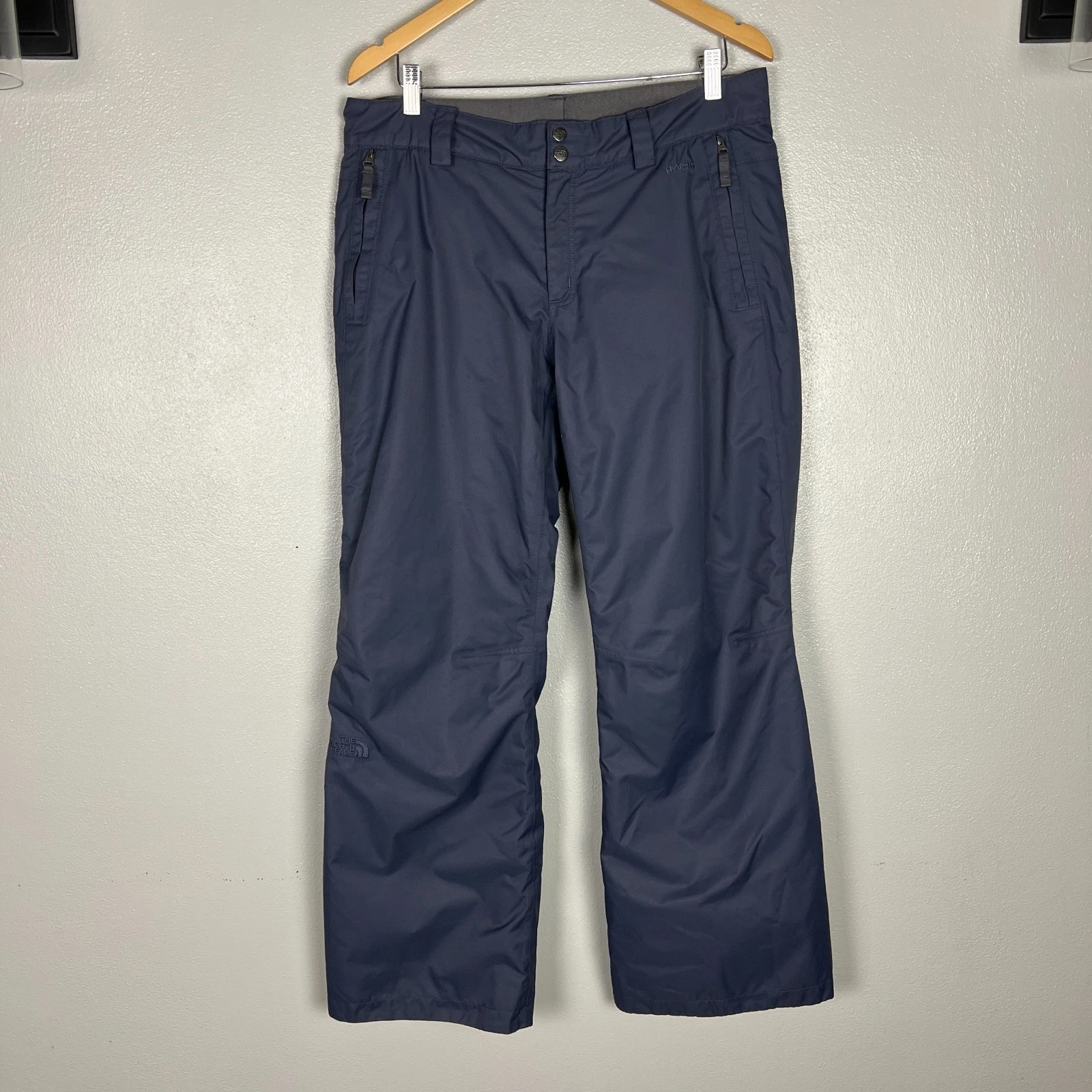 The North Face Snow Pants Womens Large Navy HyVent Insulated Outdoor Snowboard L
