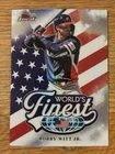 2026 Topps Finest Bobby Witt Jr. Refractor (RAW)