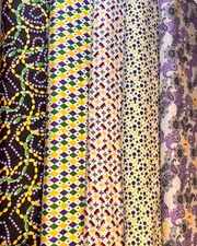 Fabric Finders Mardi Gras Themed Fabrics Sold By the Yard