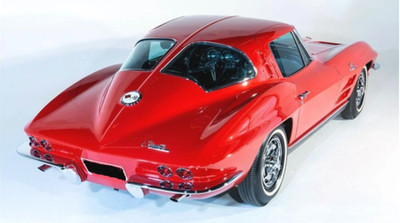 Corvette Chevrolet55Chevy57StingRay1:24Vintage12Car1963Custom1967Carousel RED18
