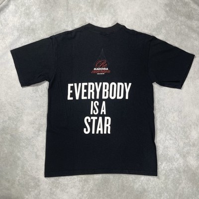 Madonna Re-Invention Tシャツ 2004年 Vintage 2004 Madonna Re-Invention Tour Concert T Shirt Size Small