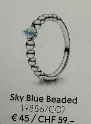 pandora ring silber gr. 52