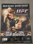 UFC Throwdown PS2 2002 Promo 2-Sided 20.5x14.5" Poster Resident Evil Guide — photo 1