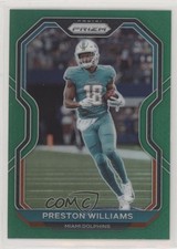 2020 Panini Prizm Green Prizm Preston Williams #11 p6d
