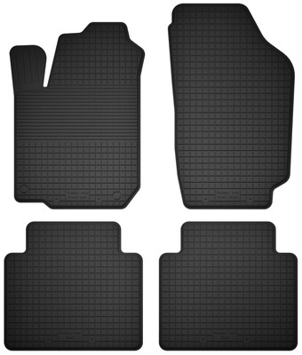 Gummifußmatten für: Volvo V40 I (bj. 1995-2004) Schwarz Automatten 4-tlg set