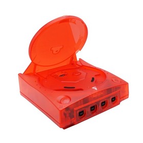 SEGA Dreamcast DC Retro Video Game Console Transparent Case