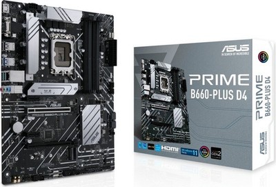 ASUS PRIME B660-PLUS D4 ATX Mainboard Sockel 1700