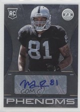 2013 Totally Certified Freshman Phenoms Signatures /499 Mychal Rivera Auto 4p7
