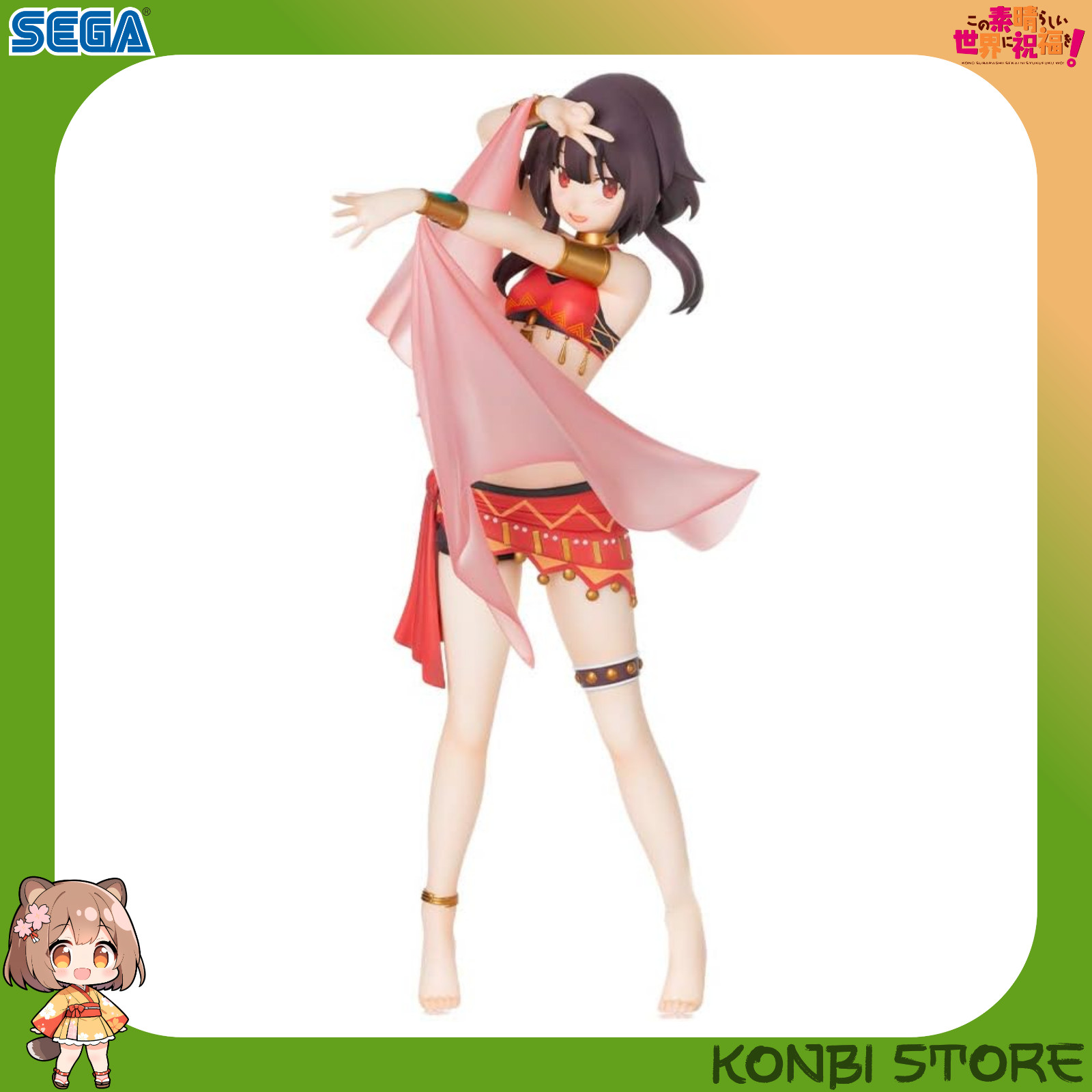 Megumin Figure - Konosuba Legend of Crimson - Dancer Child SEGA [JP IMPORT]