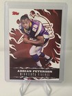 2007 Topps - Red Hot Rookies Adrian Peterson #3 (RC) Minnesota Vikings