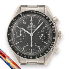 Omega Omega Speedmaster 3510.50.00 Men's Stainless Steel Black Dial Automatic Watch