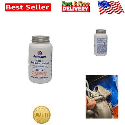 8 oz. Copper Anti-Seize Paste - Durable, High Temp Resistance & Conductivity