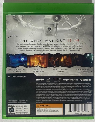 Shadow Warrior, The Evil Within 2, & Evolve (Xbox One) - Great Condition - Picture 13 of 13