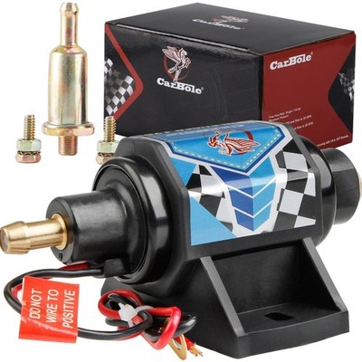 12V Electric Fuel Pump Gasoline 5-9 PSI 35 GPH Universal Fits Car Application