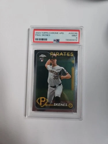 2024 Topps Chrome Update Series - Paul Skenes #USC88 (RC) PSA 9 Rookie Card