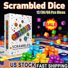 Scrambled Dice Word Game - Creativity Family Games Toys for Children USA