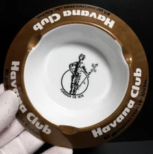 Havana Club Vintage Melamine Ashtray. Efmen, Spain.
