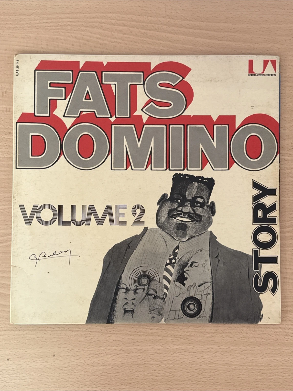 Vinyle 33 T 33 Tours Jazz Fats Domino Story Volume 2 UAS 29 143