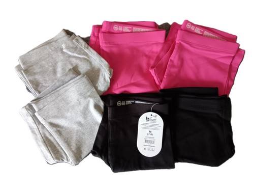 Lot of 6 Wonder Nation Girls Shorts-7/8-Bike-Stretch New