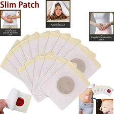 60/120 Pcs Slim Patch Weight Loss Slimming Belly Pads Detox Burn Fat Patches