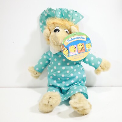 NWT Berenstain Bears Mama Bear Plush Stuffed Animal Toy 13'' Book Character