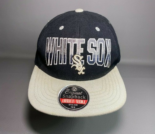 Vtg Chicago White Sox MLB Hat Snapback 